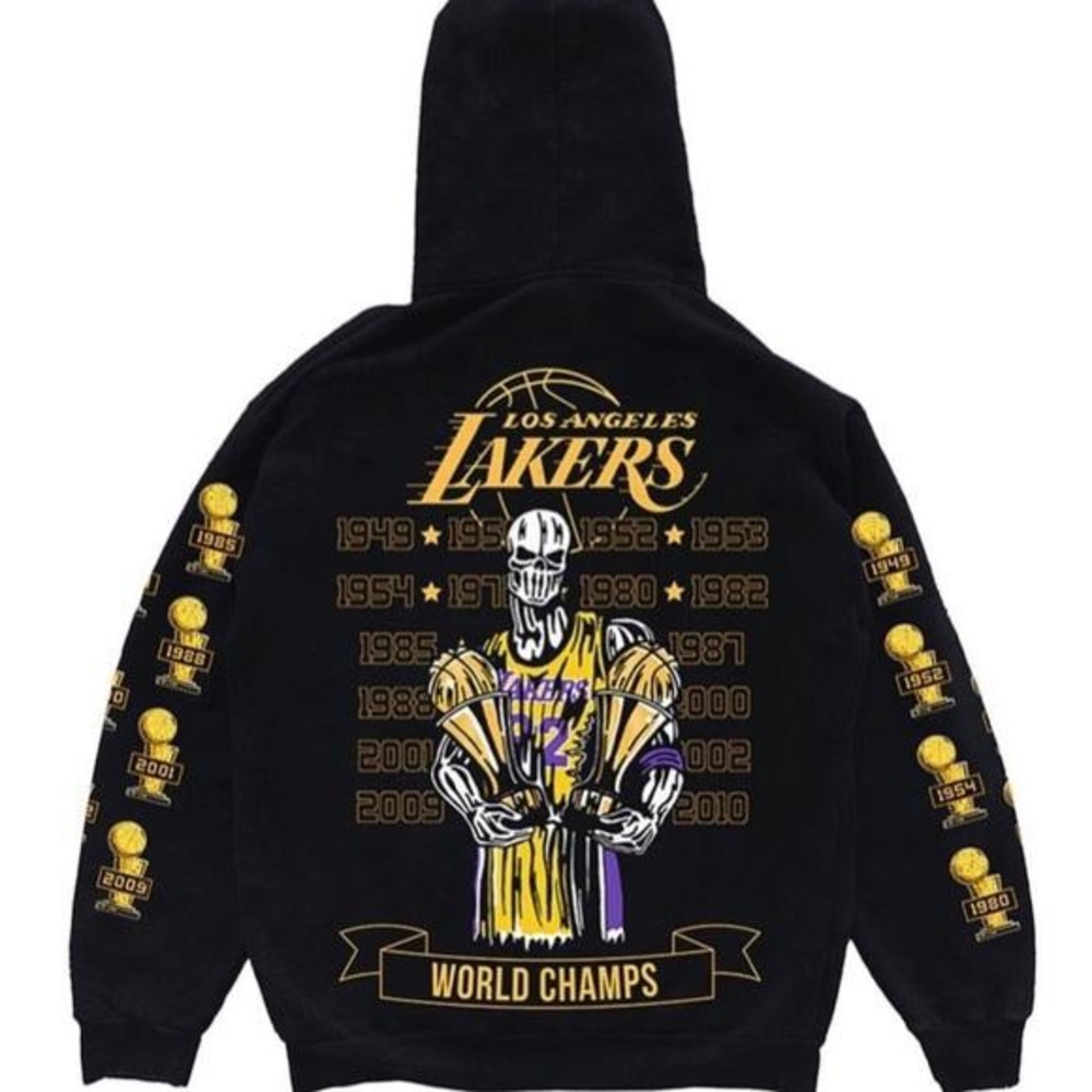 Warren Lotas Lakers Championship Hoodie